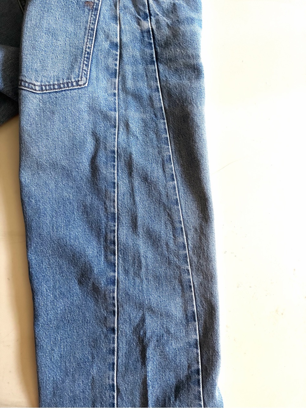 Madewell. Women’s Pieced Barrel-Leg Jeans.25. New without the tags. 100% cotton. - Picture 13 of 13